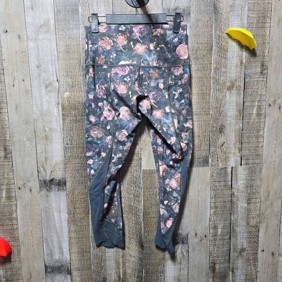 Lululemon Wunder Under Crop II Leggings Special Edition Scallop Frosted Rose Mel - Picture 3 of 6